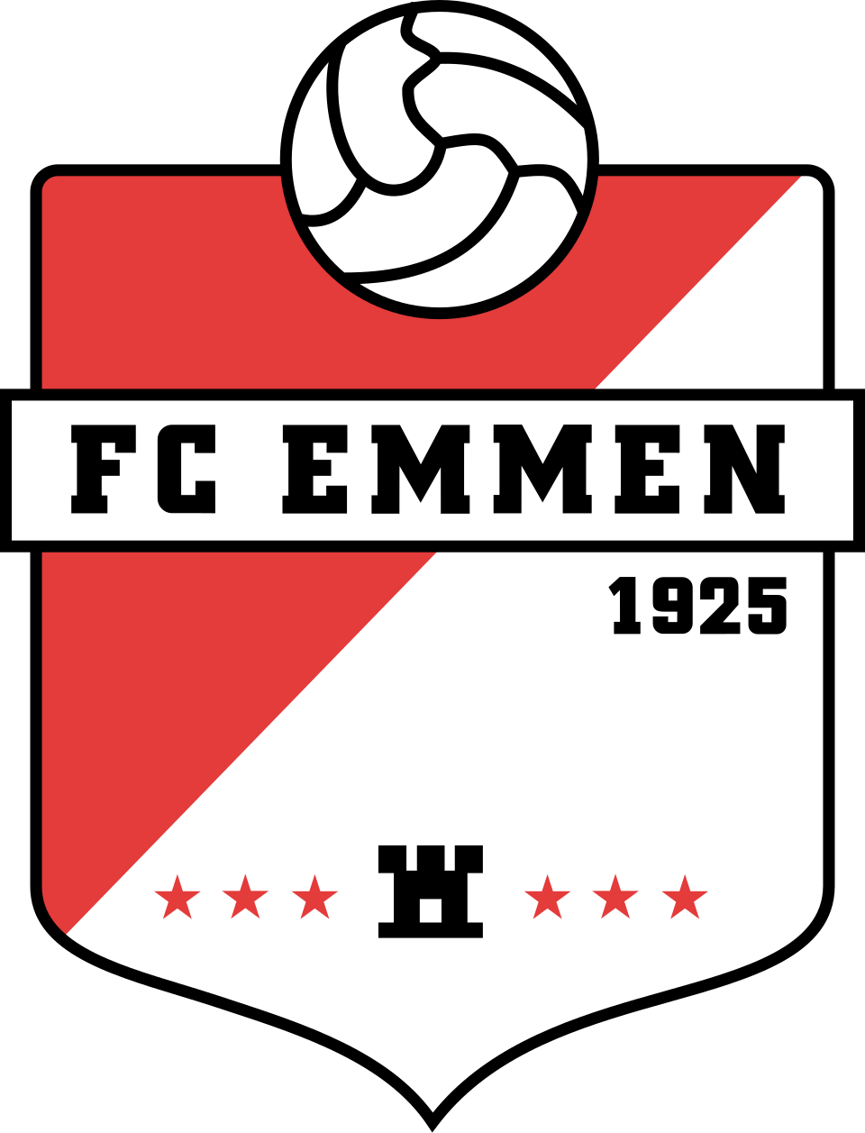 Stadion De Oude Meerdijk, kandang dari klub sepak bola profesional FC Emmen di Belanda