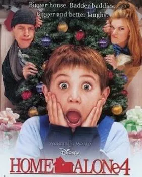 Poster atau adegan film televisi Home Alone 4 dibintangi Mike Weinberg