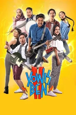 Poster film Yowis Ben 2 yang menampilkan Bayu Skak dan rekan-rekannya