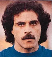 Franco Causio dalam balutan jersey timnas Italia