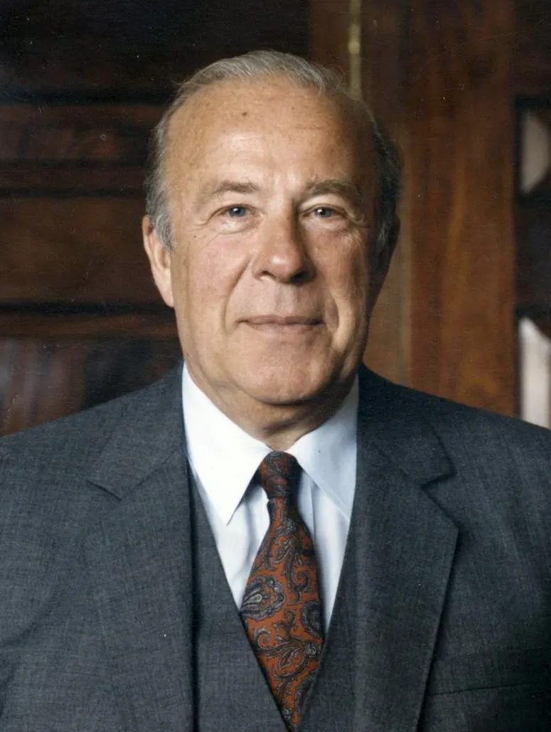 Potret profil George P. Shultz tokoh penting Amerika Serikat