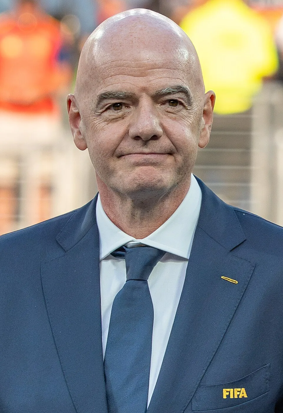 Gianni Infantino Presiden FIFA dalam acara resmi organisasi sepak bola dunia