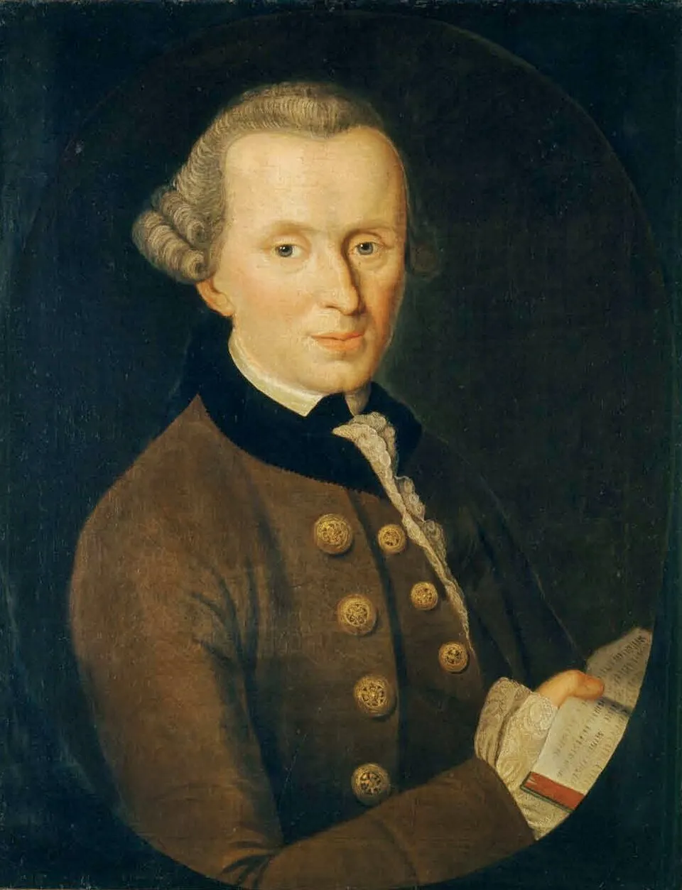 Lukisan klasik Immanuel Kant sebagai filsuf besar Jerman era Pencerahan