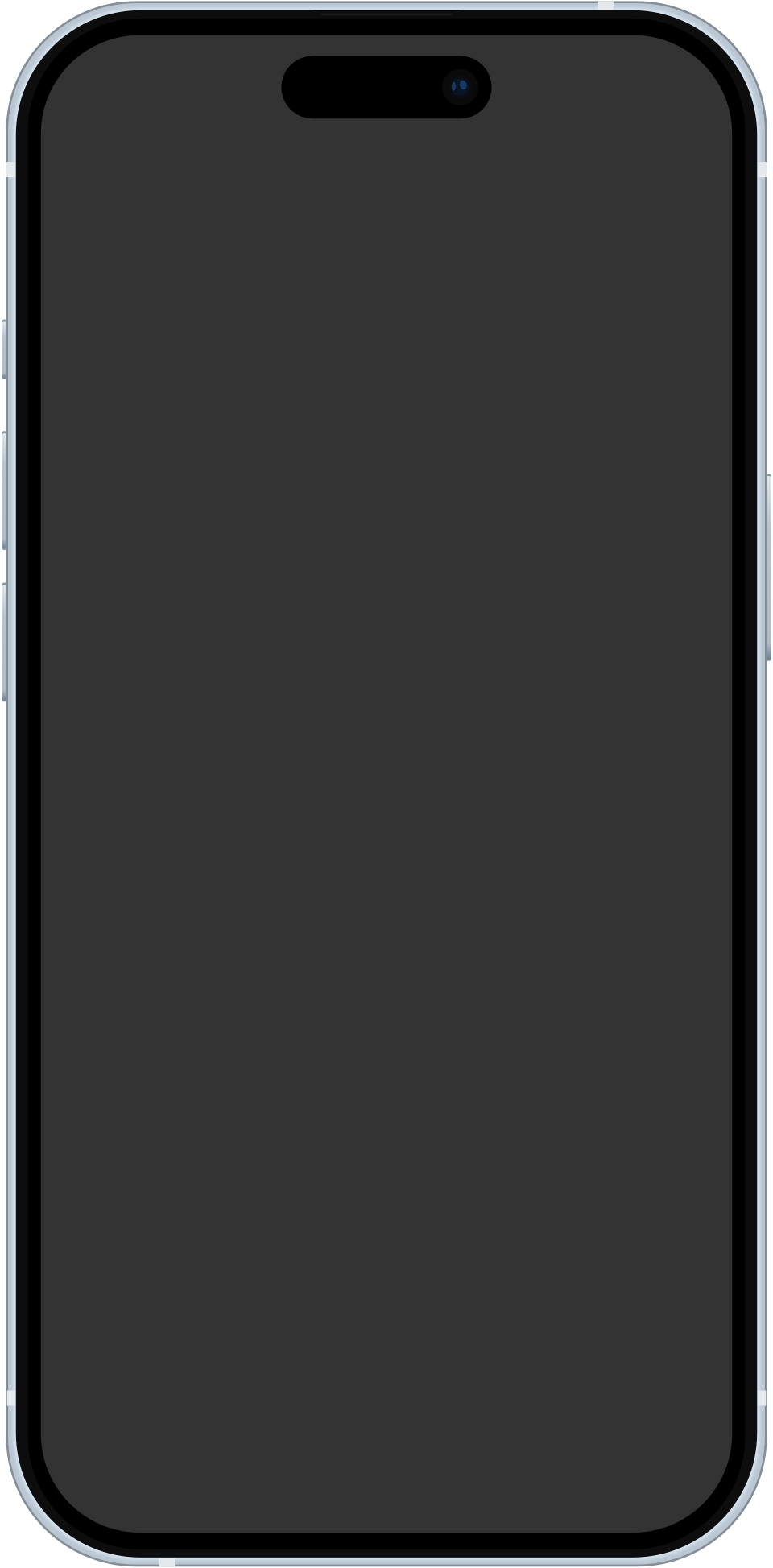 Tampilan bodi depan dan belakang smartphone iPhone 15 dan iPhone 15 Plus