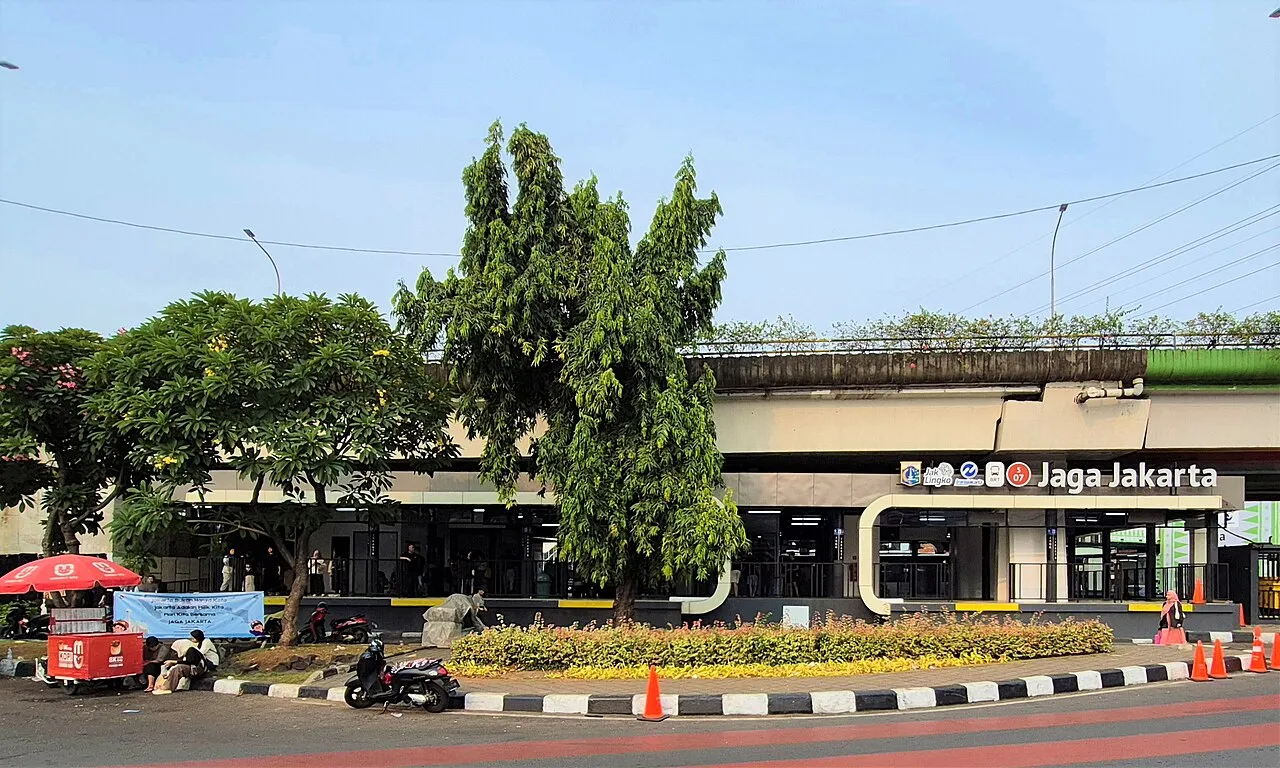 Kawasan Jalan Haji Imam Sapiie di Jakarta Pusat
