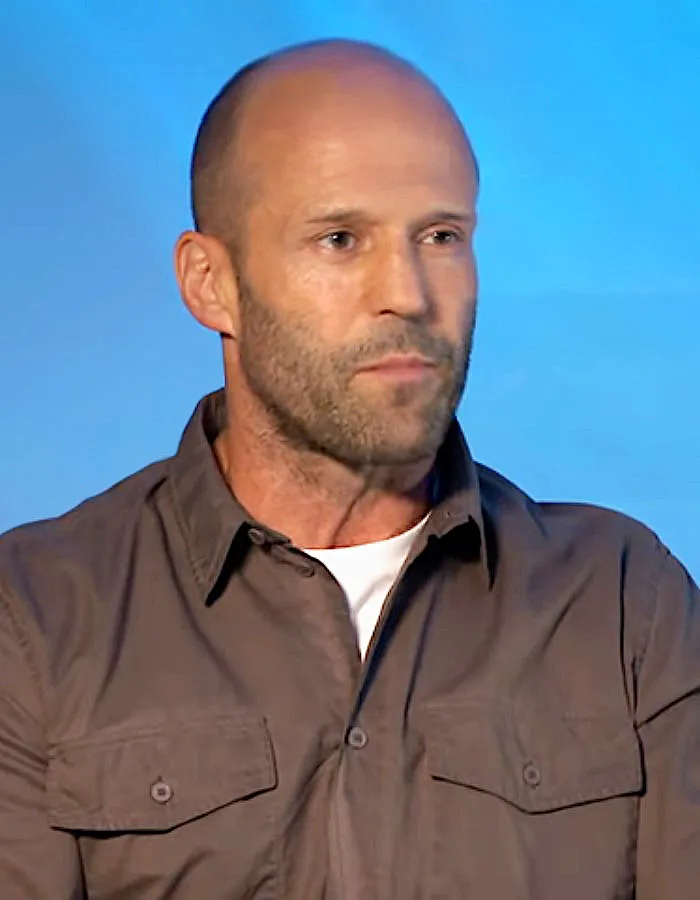 Aktor laga Inggris Jason Statham saat menghadiri acara promosi film