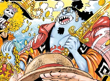 Karakter Jimbei manusia ikan juru mudi Bajak Laut Topi Jerami One Piece