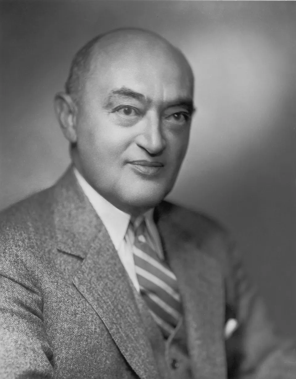 Ilustrasi profil Joseph Schumpeter ekonom pencetus creative destruction
