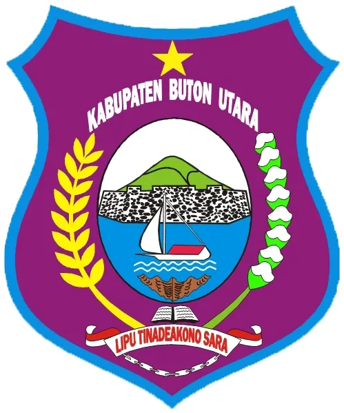 Pemandangan alam dan peta wilayah Kabupaten Buton Utara Sulawesi Tenggara