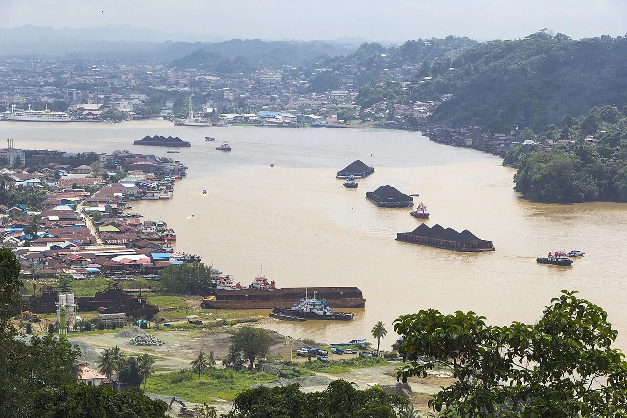 Pemandangan Kota Samarinda sebagai ibu kota Provinsi Kalimantan Timur