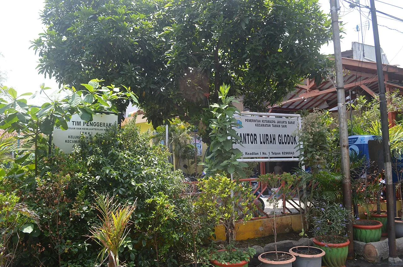 Kawasan Pecinan Glodok di Taman Sari Jakarta Barat