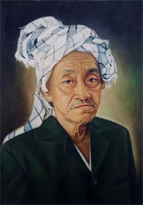 Ilustrasi potret KHR Asad Syamsul Arifin tokoh pahlawan nasional pendiri Nahdlatul Ulama