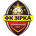 Logo dan lambang klub sepak bola FC Zirka Kropyvnytskyi di Ukraina