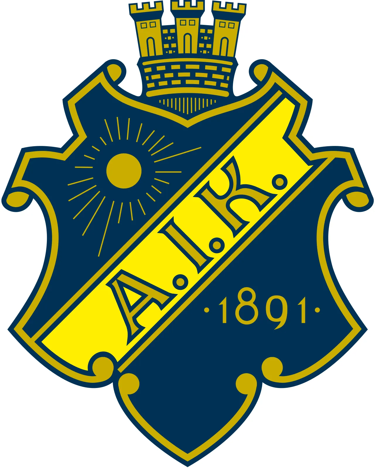 AIK Fotboll, klub sepak bola profesional asal Swedia yang berlaga di kompetisi Allsvenskan