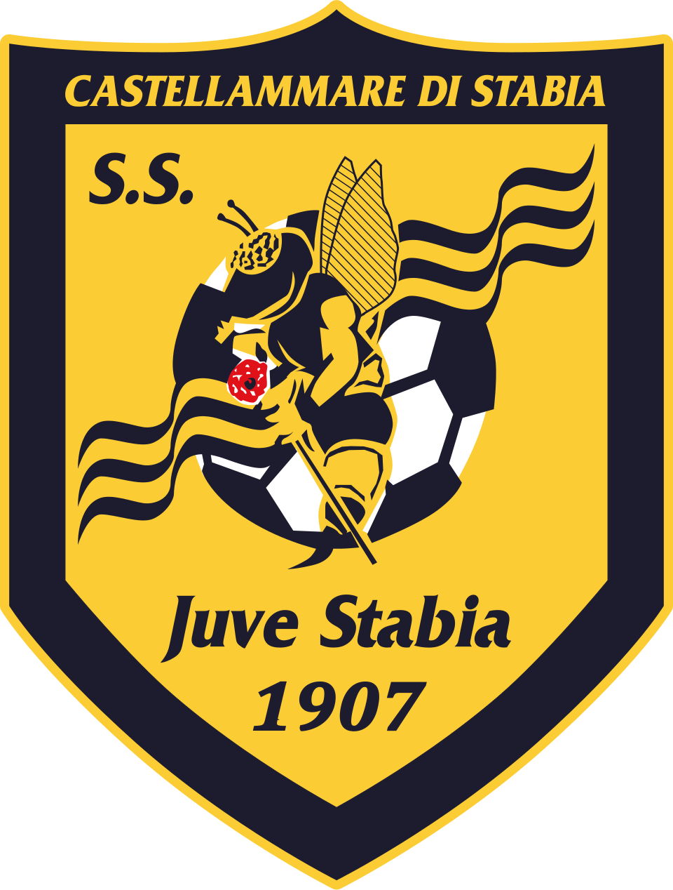 Logo dan lambang klub sepak bola profesional asal Italia, SS Juve Stabia