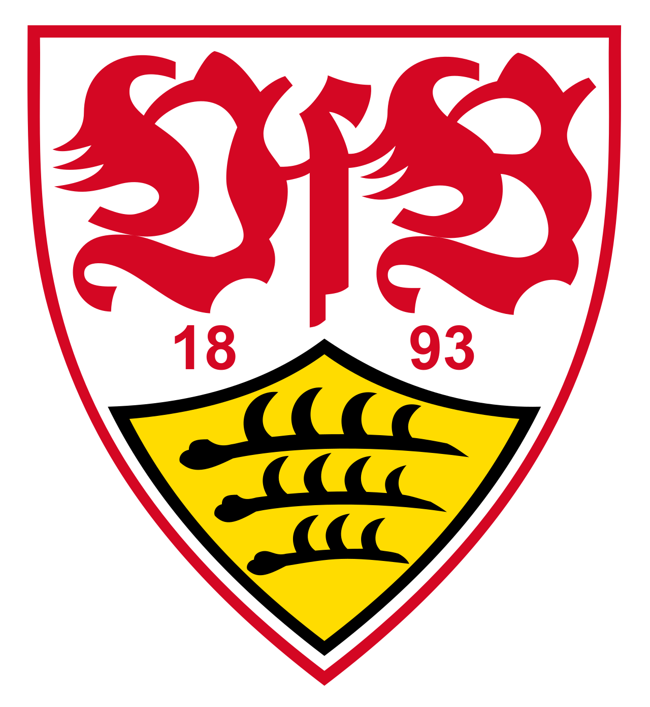 Logo dan lambang resmi tim cadangan klub sepak bola profesional Jerman, VfB Stuttgart II