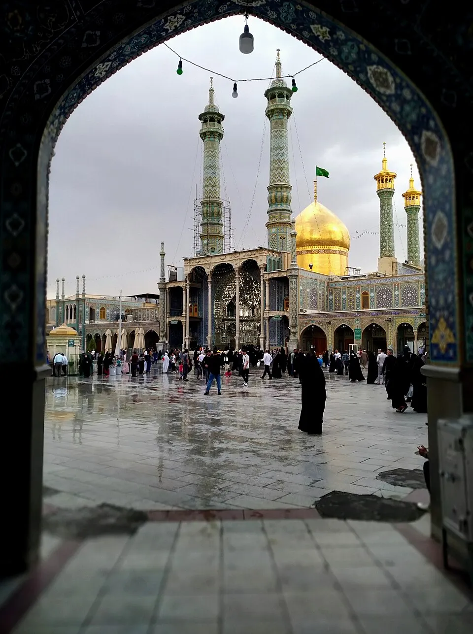 Pemandangan Kota Qom di Iran