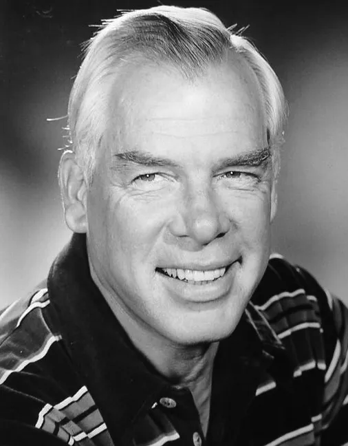Aktor legendaris Lee Marvin dalam sebuah adegan film klasik Hollywood