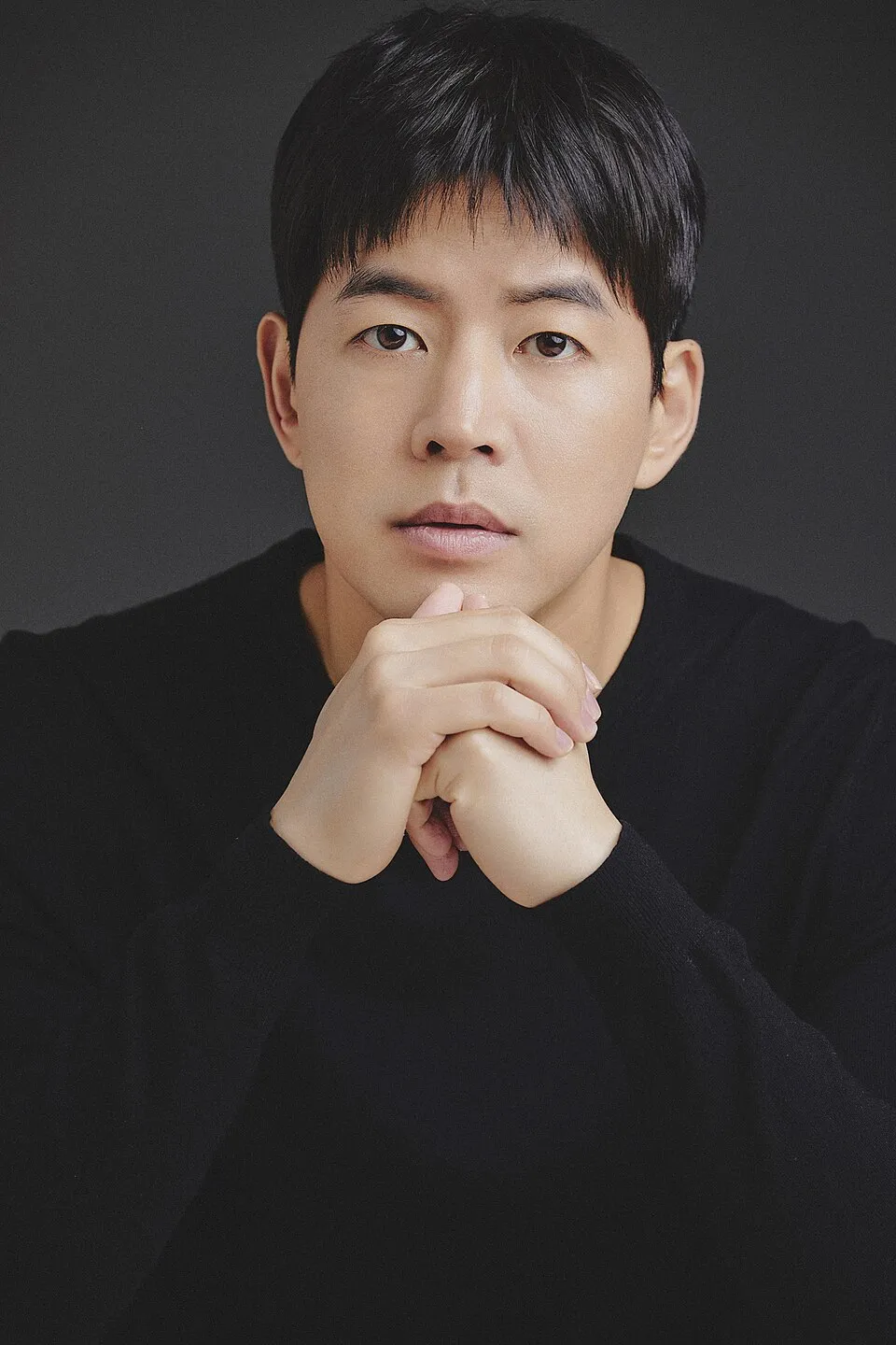 Aktor Korea Selatan Lee Sang-yoon saat menghadiri acara hiburan