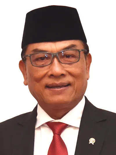 Moeldoko saat memberikan keterangan pers dalam kapasitasnya sebagai pejabat negara