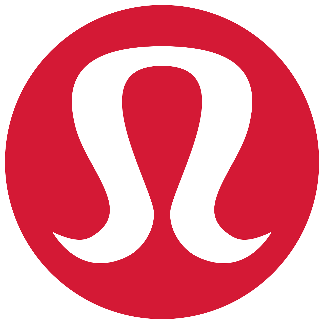 Toko Lululemon di pusat kota dengan deretan produk pakaian olahraga