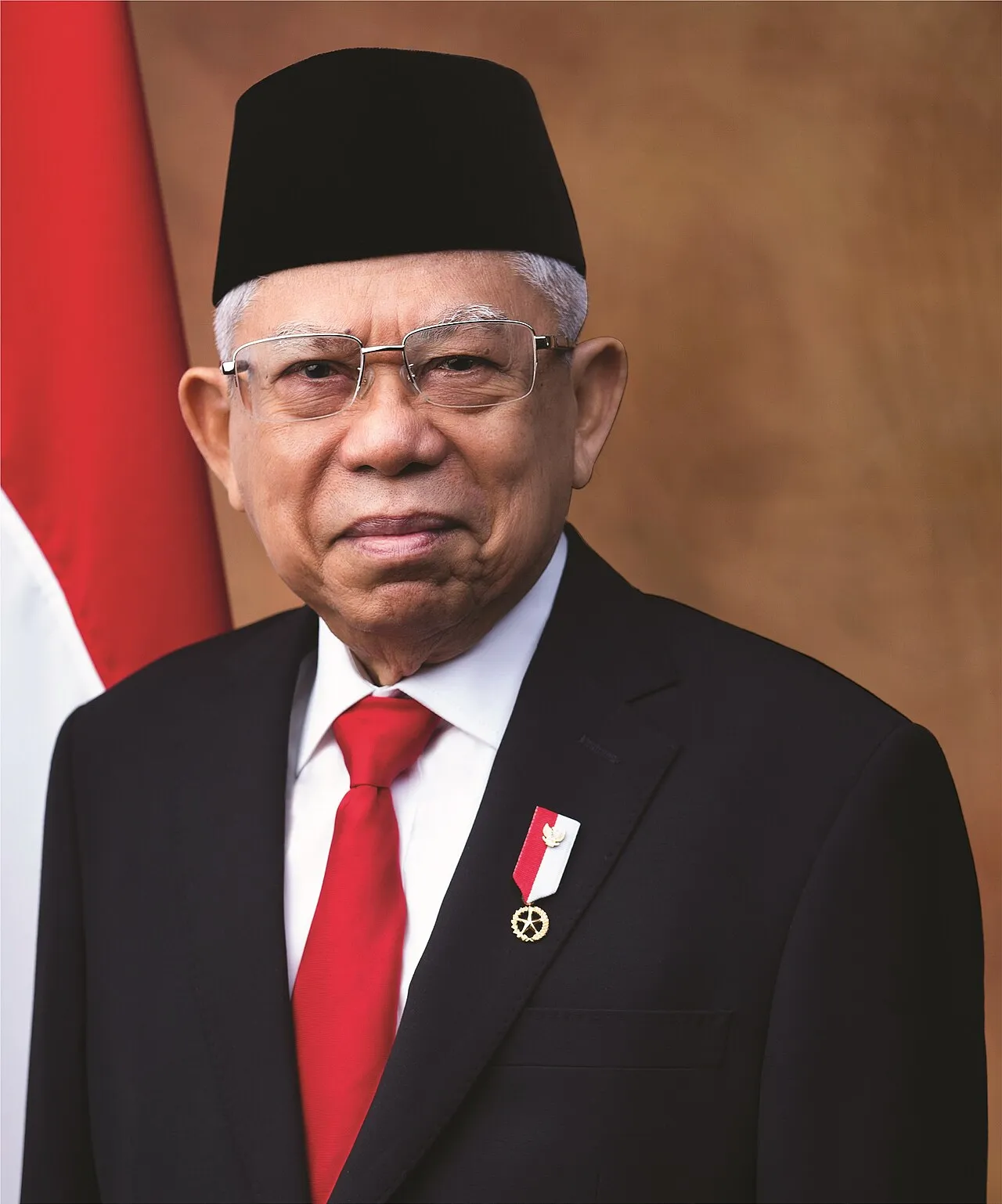 Potret Wakil Presiden RI periode 2019-2024 Ma'ruf Amin