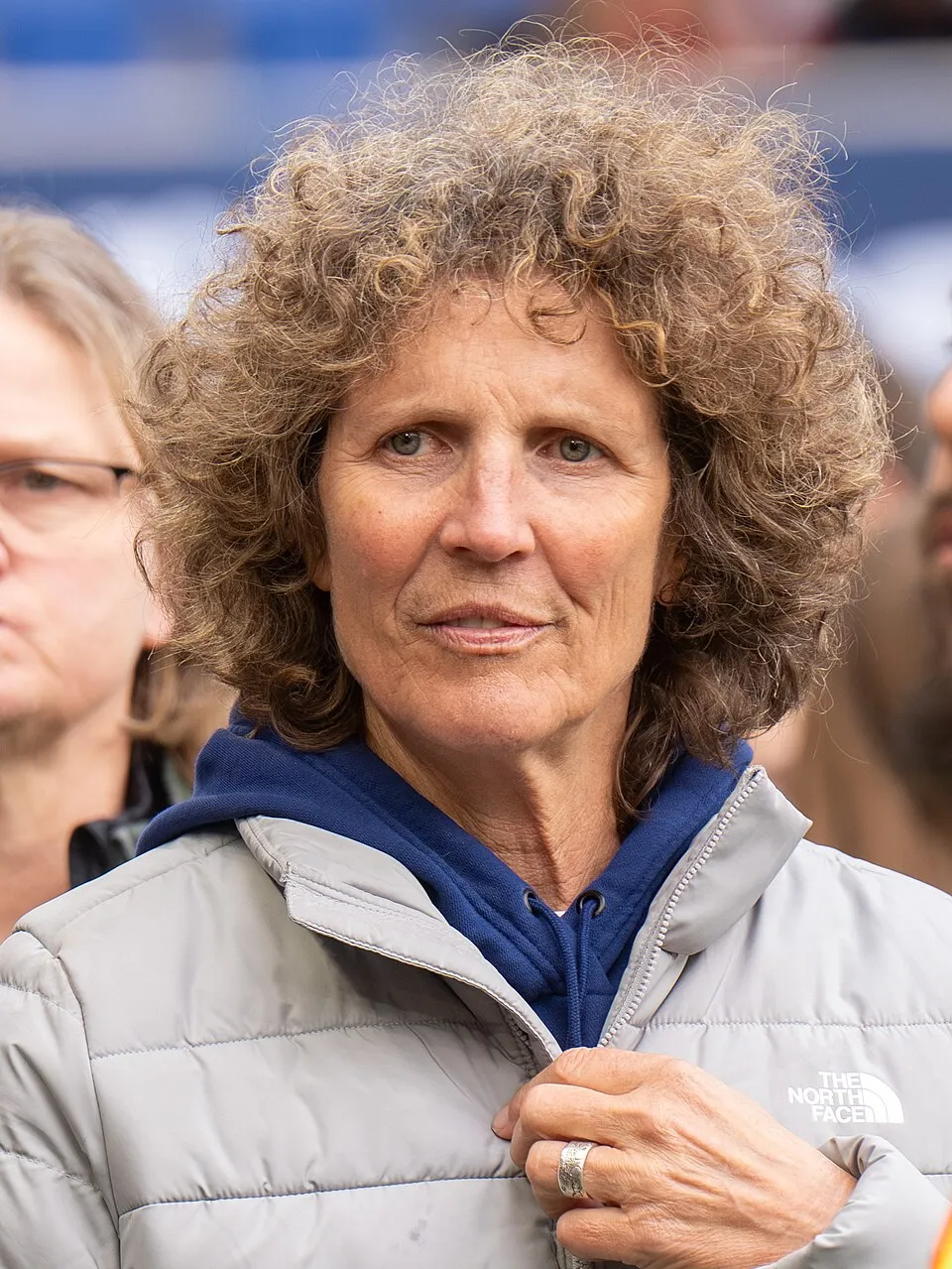 Legenda sepak bola wanita Amerika Serikat Michelle Akers