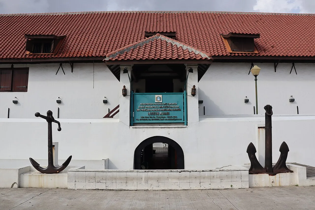 Gedung Museum Bahari di kawasan Sunda Kelapa Jakarta Utara
