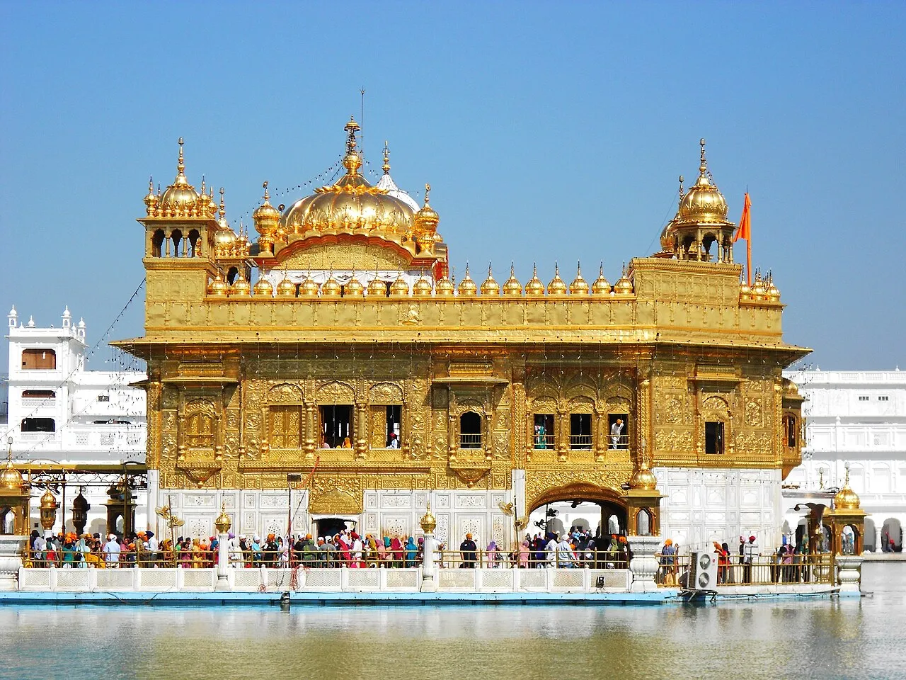 Pemandangan wilayah geografis Punjab India