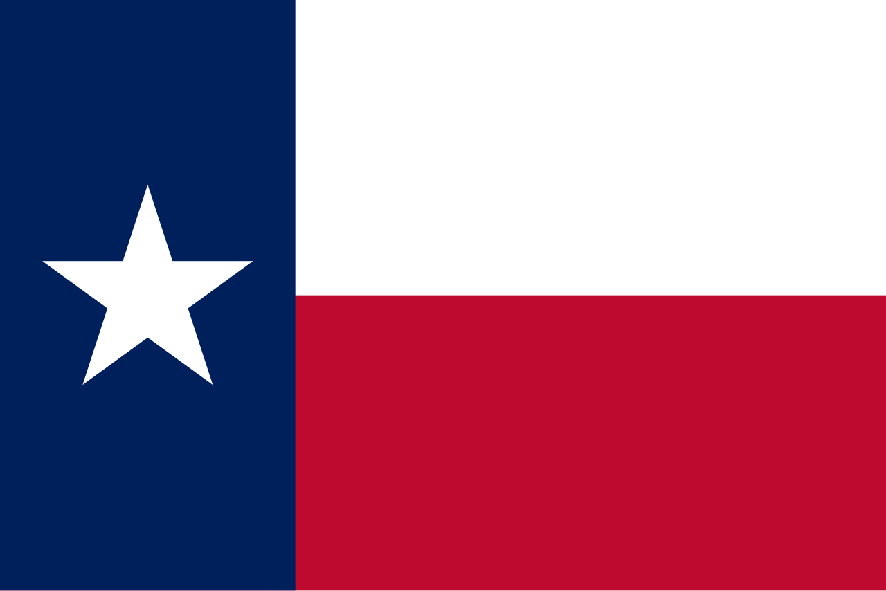Pemandangan lanskap dan wilayah perkotaan di negara bagian Texas Amerika Serikat
