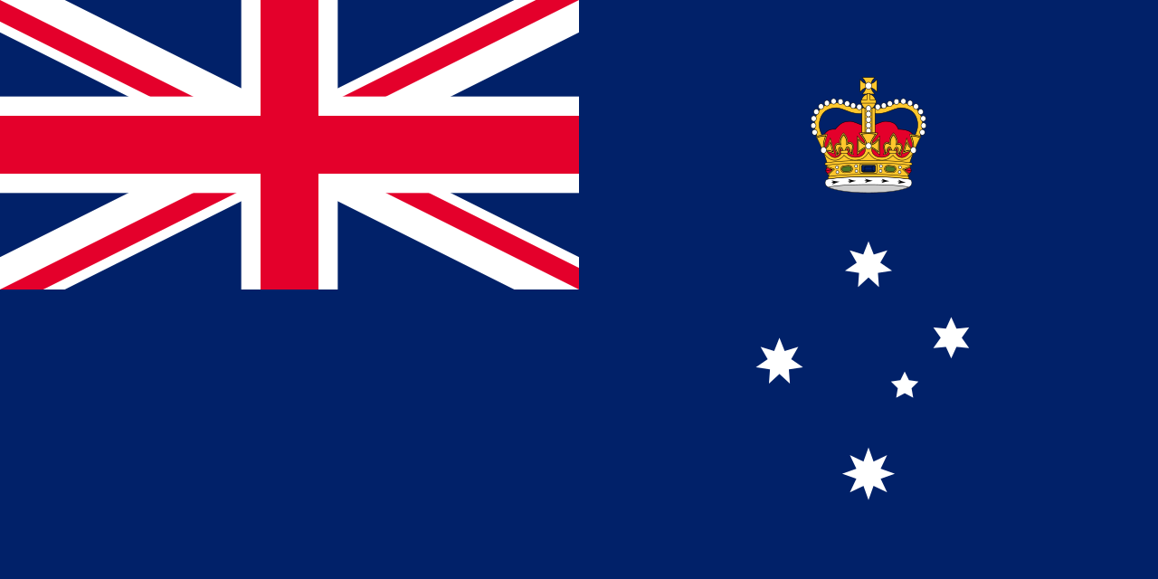 Pemandangan kota Melbourne di negara bagian Victoria Australia