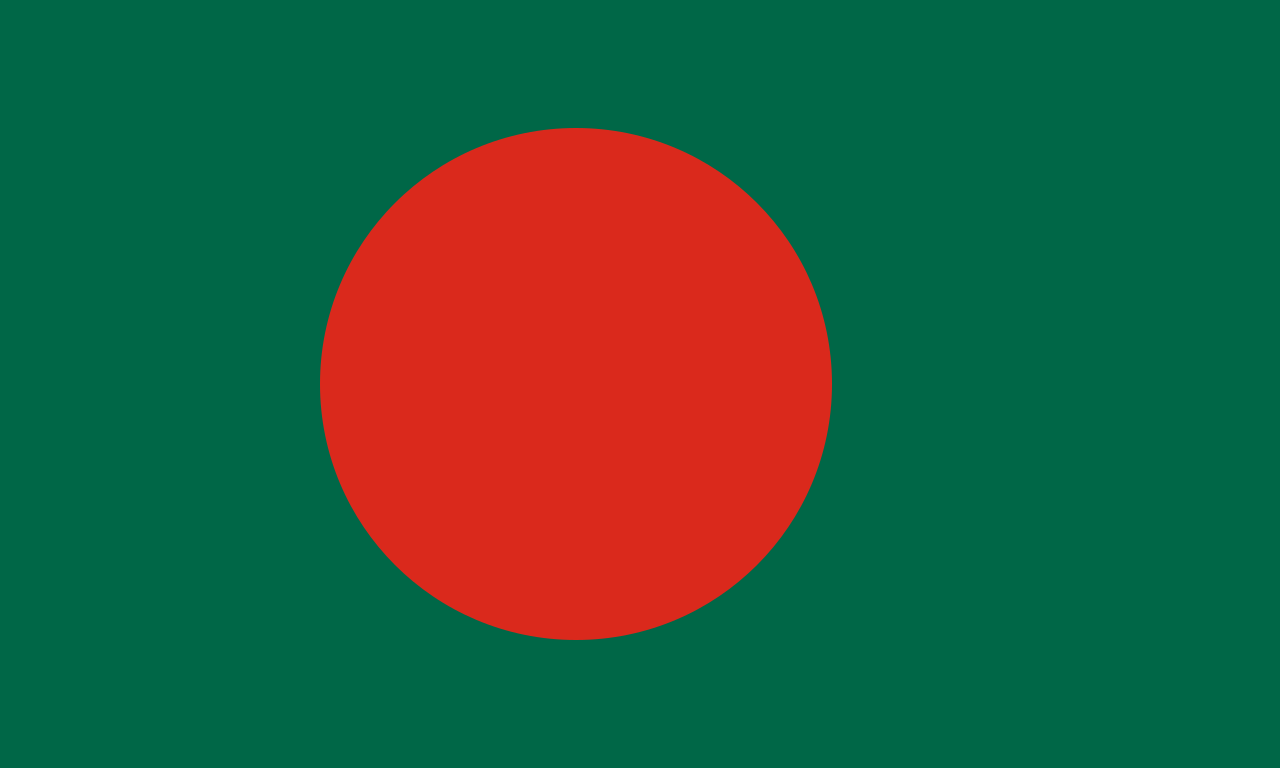 Pemandangan ibu kota Dhaka di Bangladesh sebagai pusat aktivitas ekonomi dan politik