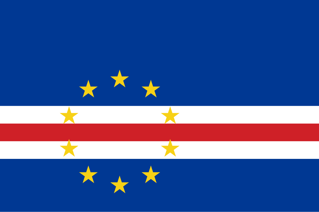 Pemandangan pesisir kepulauan vulkanik Cape Verde di Samudra Atlantik