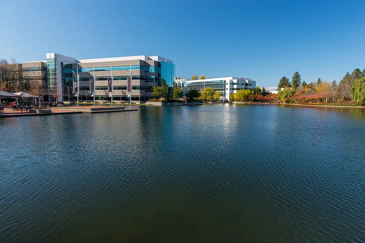 Gedung kantor pusat Nike di Beaverton Oregon Amerika Serikat