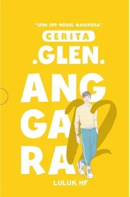 Sampul novel 12 Cerita Glen Anggara karya Luluk HF