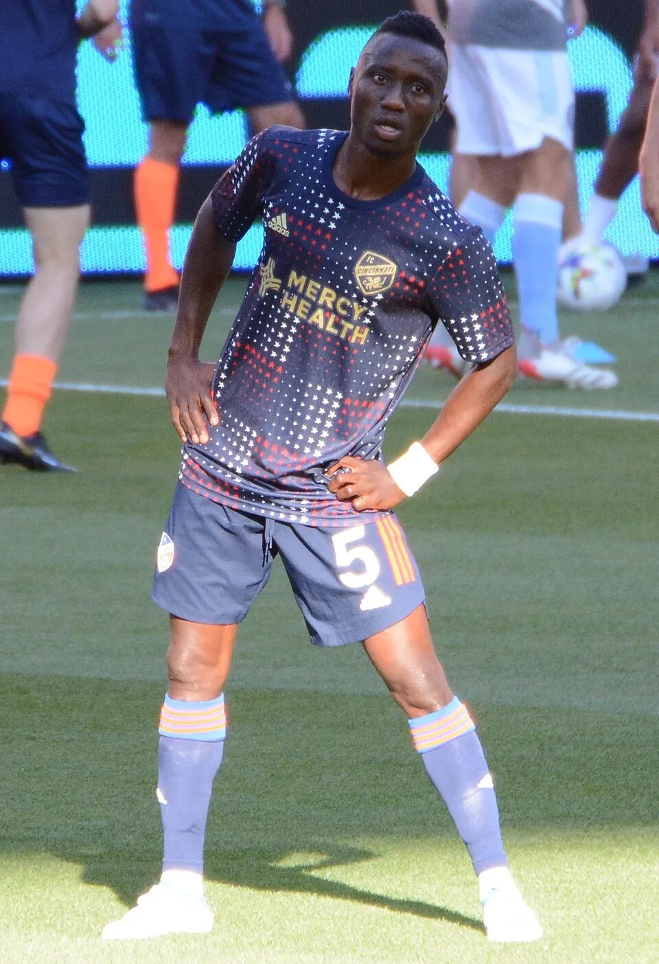 Obinna Nwobodo saat memperkuat klub FC Cincinnati