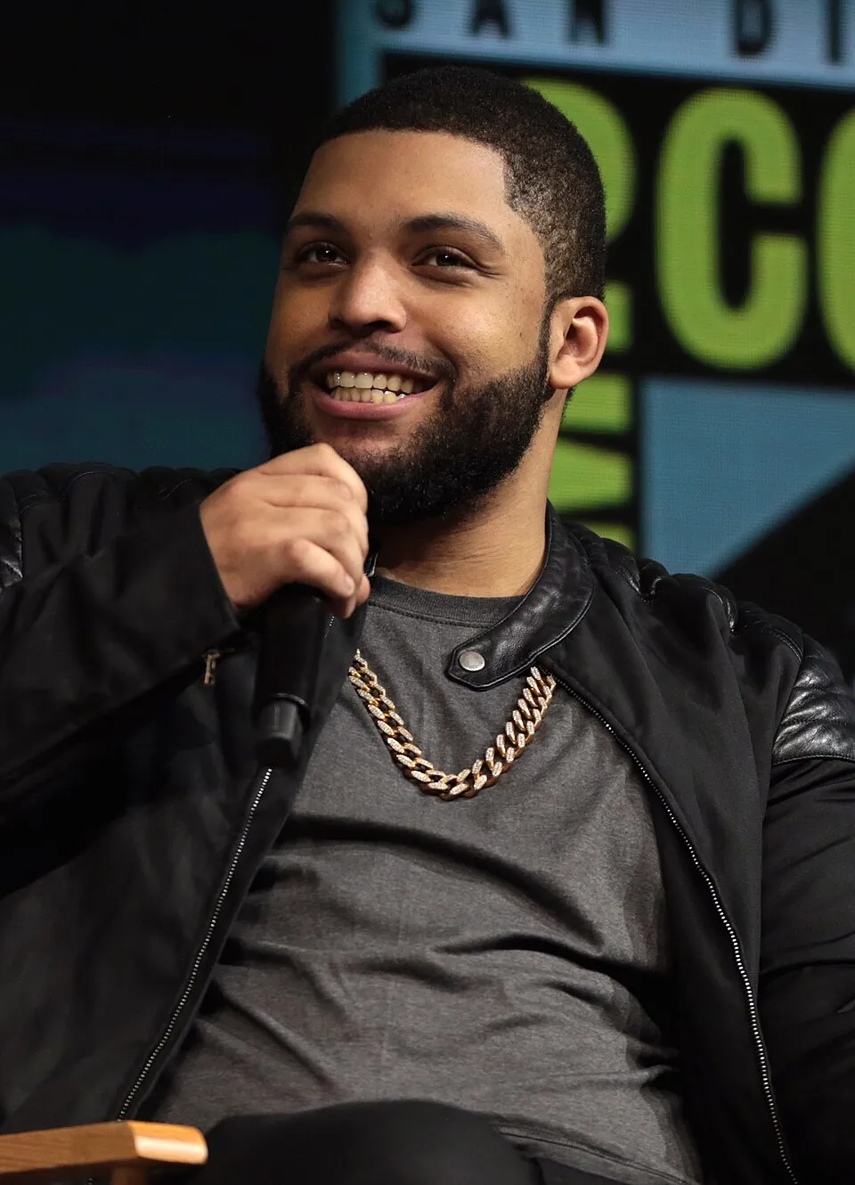 Aktor dan rapper O'Shea Jackson Jr. dalam sebuah acara perfilman