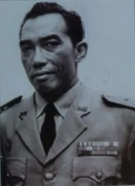 Patung monumen Letjen TNI Jamin Ginting di Kota Medan
