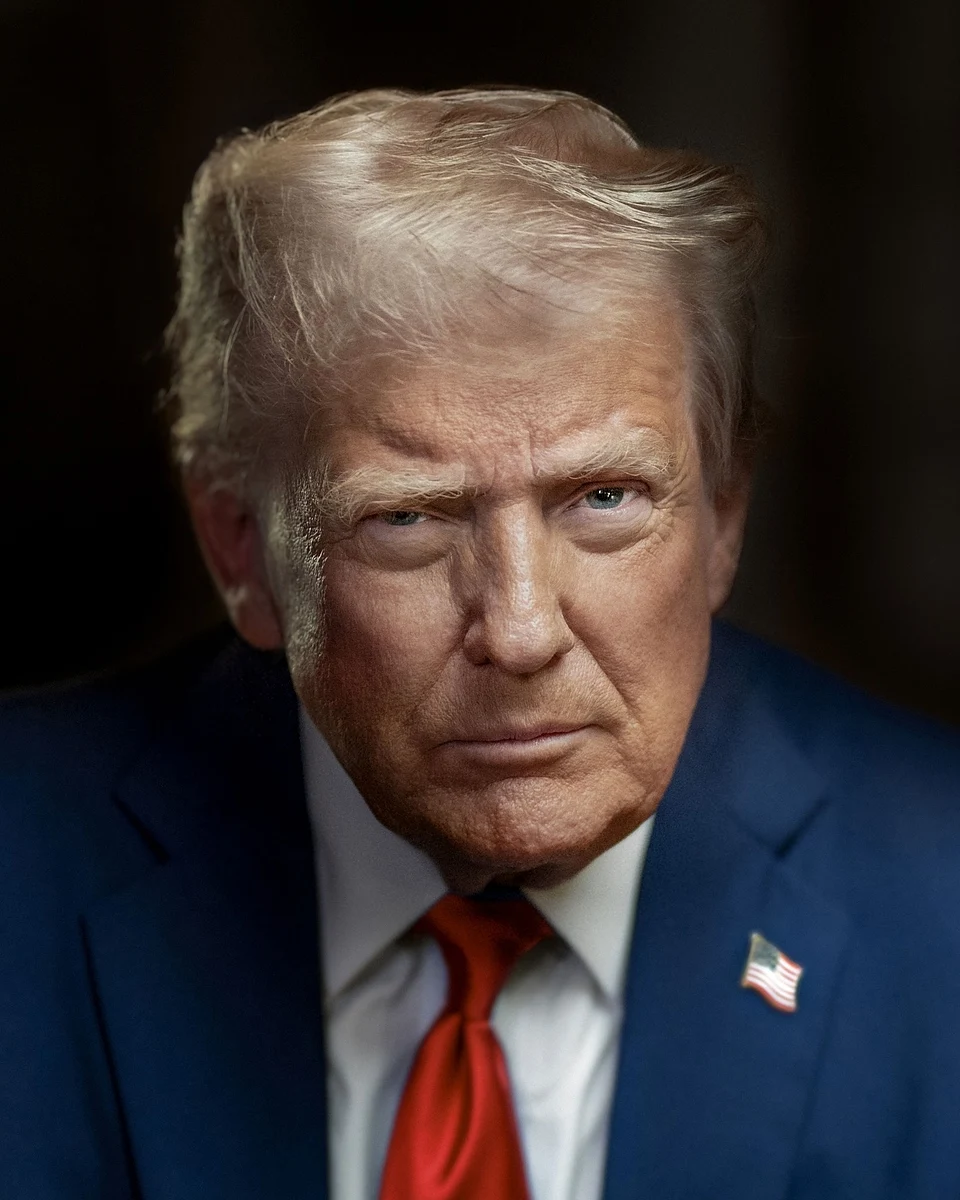Donald Trump dalam sebuah acara resmi kenegaraan