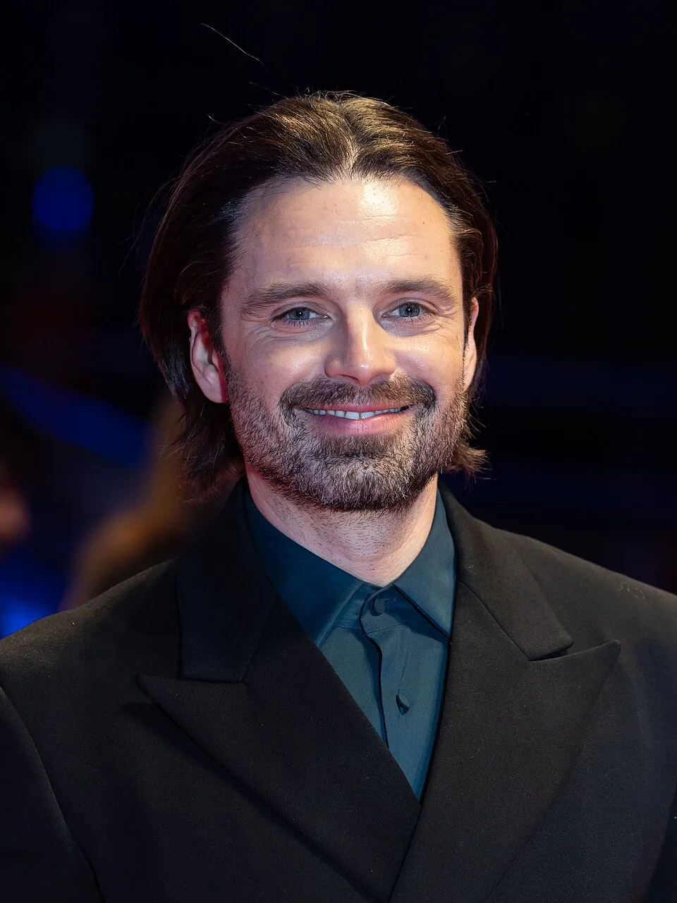 Aktor Sebastian Stan saat menghadiri pemutaran film