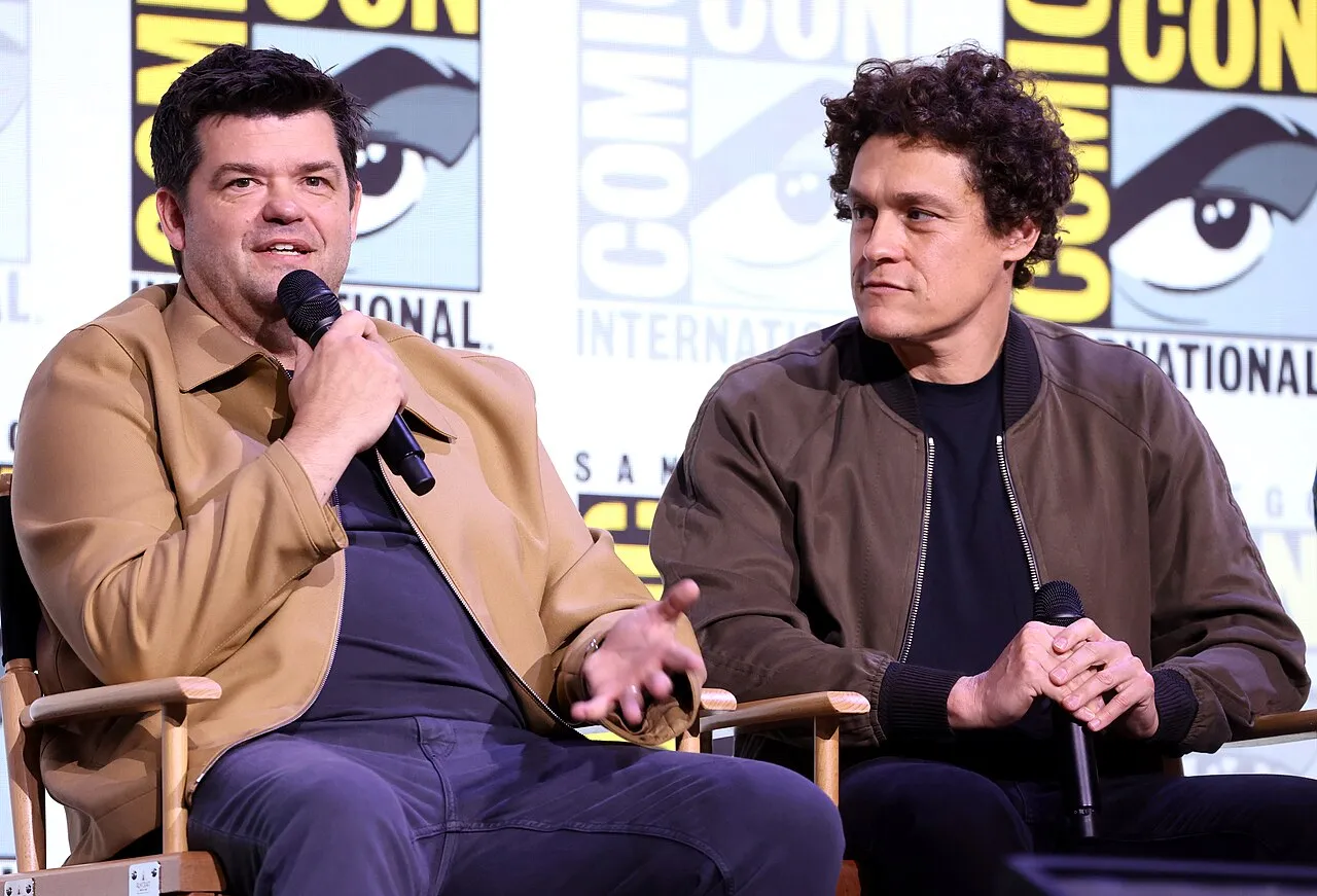 Phil Lord dan Christopher Miller dalam ajang konvensi perfilman