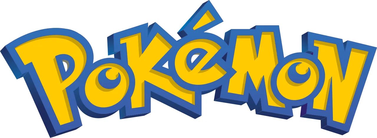 Ilustrasi logo dan karakter Pokémon populer di dunia