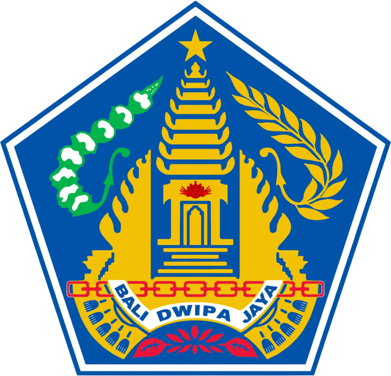 Peta dan pemandangan wilayah Provinsi Bali