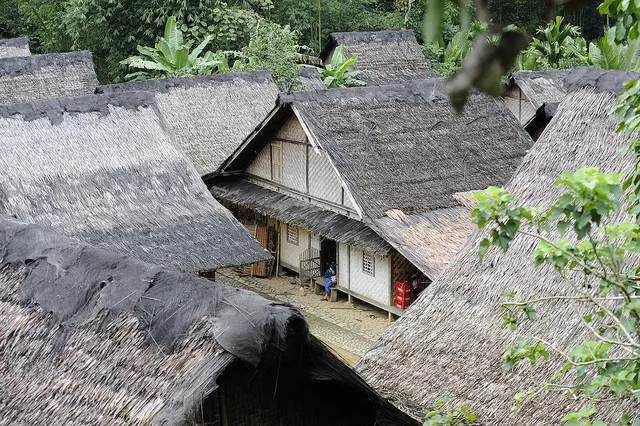 Pemandangan wilayah dan lanskap Provinsi Banten di ujung barat Pulau Jawa