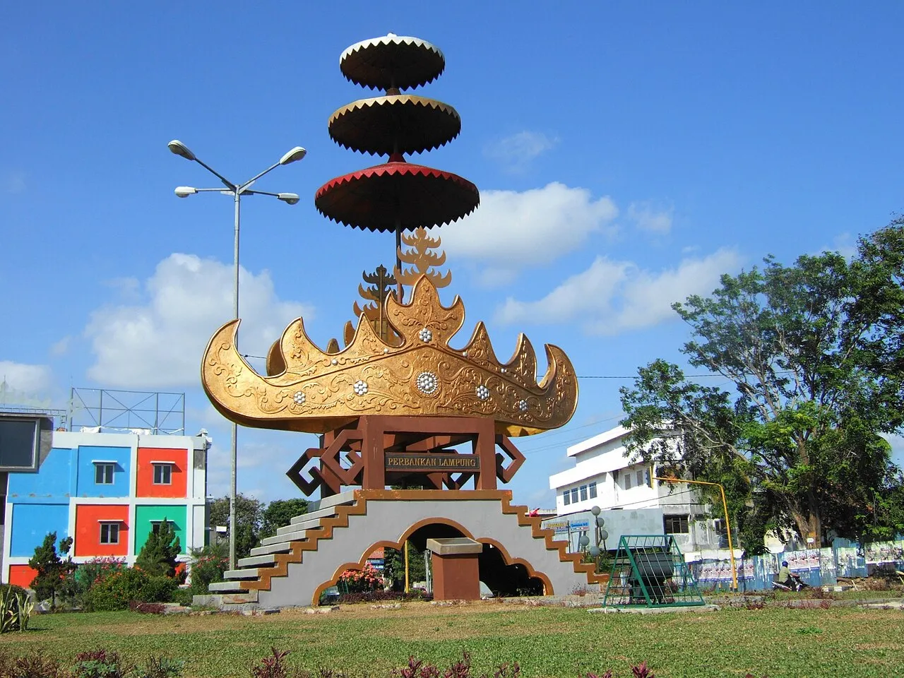 Pemandangan pesisir dan lanskap wilayah Provinsi Lampung di Pulau Sumatra