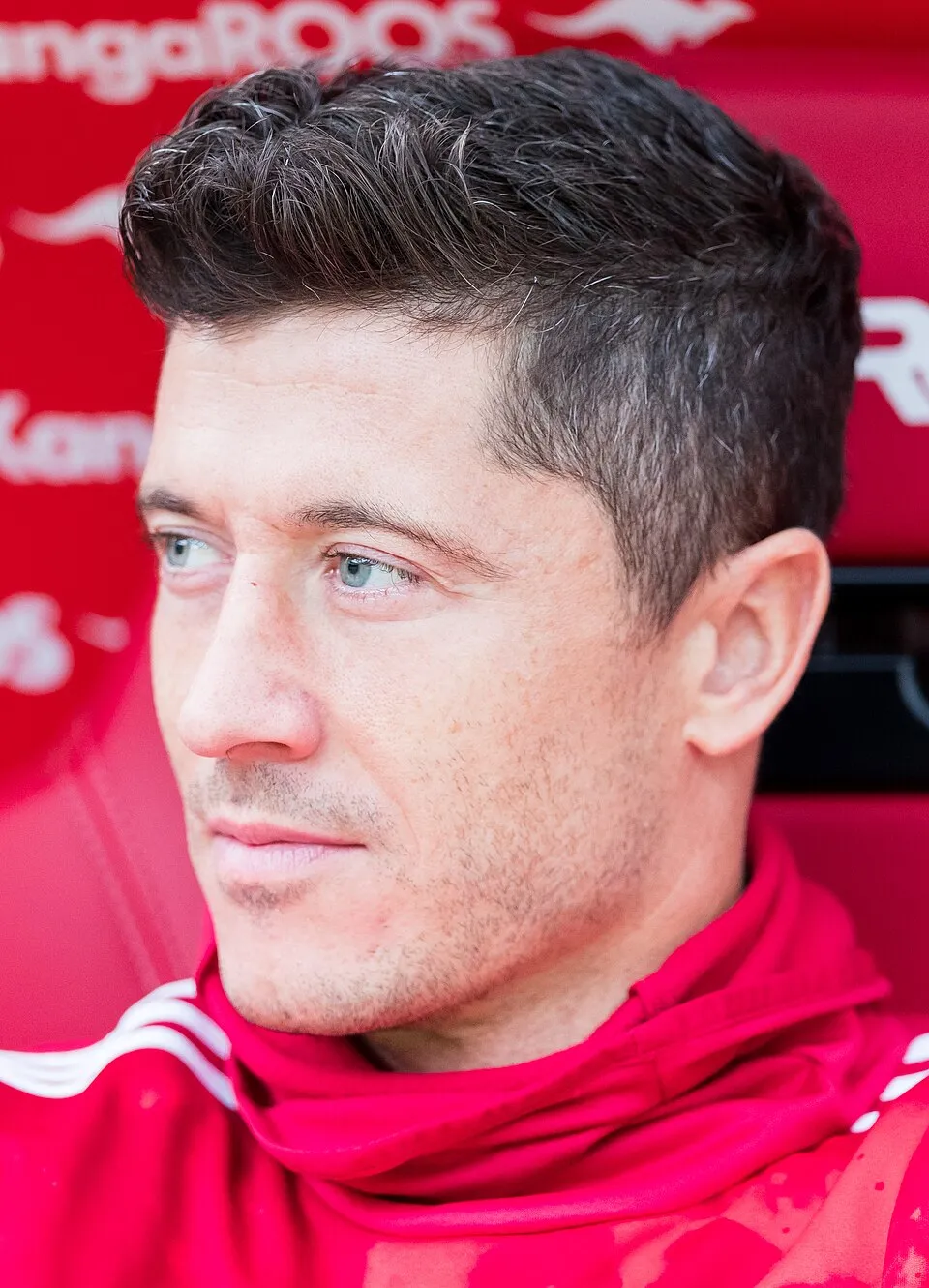 Ilustrasi profil Robert Lewandowski penyerang tajam tim nasional Polandia