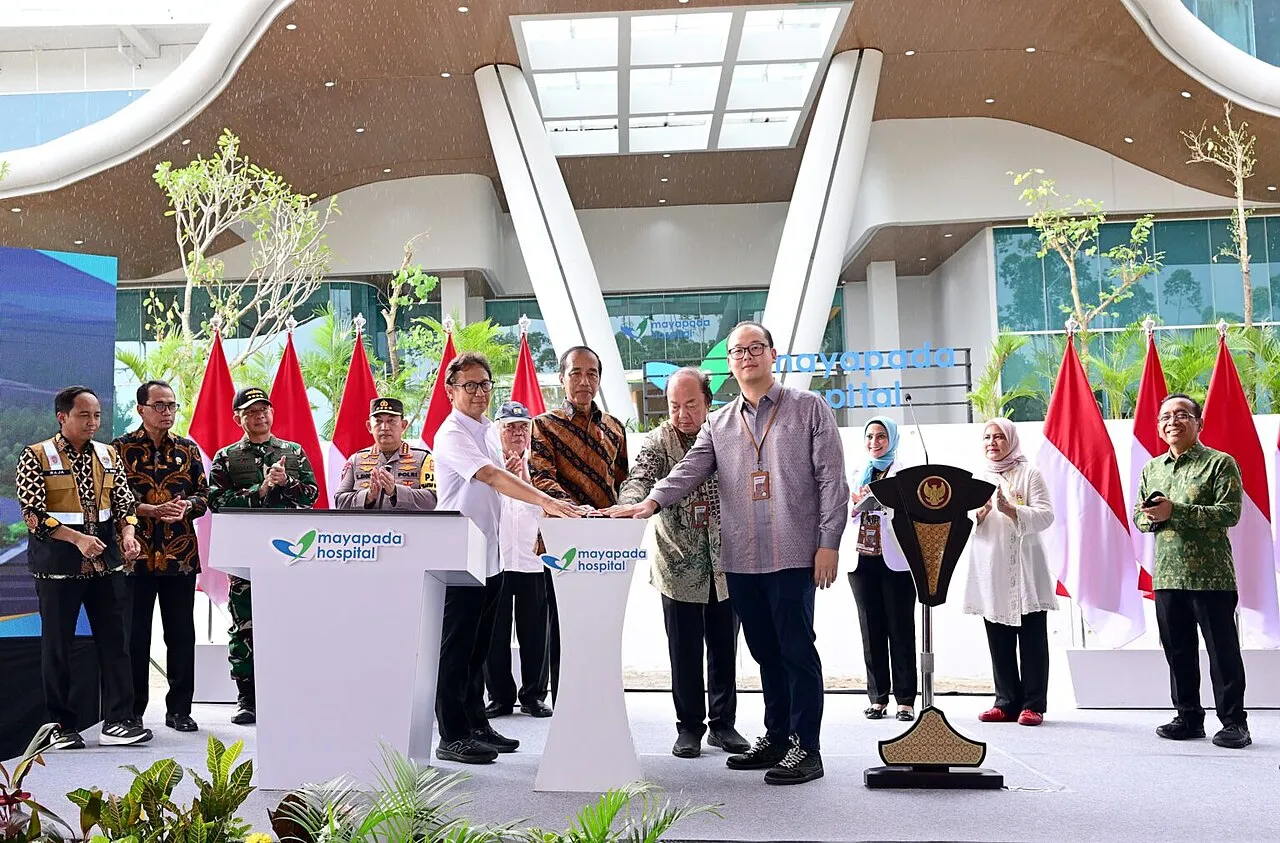 Gedung Rumah Sakit Mayapada Nusantara di kota Nusantara