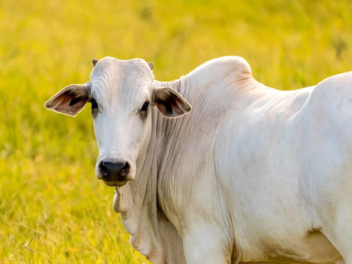 Sapi Nelore termahal di dunia bernama Carina yang mencetak rekor lelang