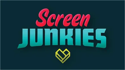 Ilustrasi logo Screen Junkies dan kanal YouTube hiburan film