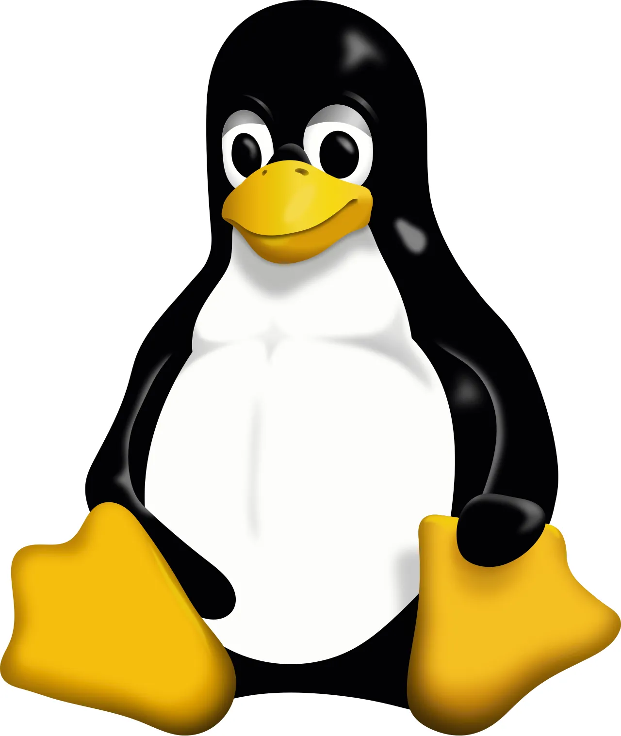 Logo atau ilustrasi yang merepresentasikan sistem operasi bebas dan open-source Linux